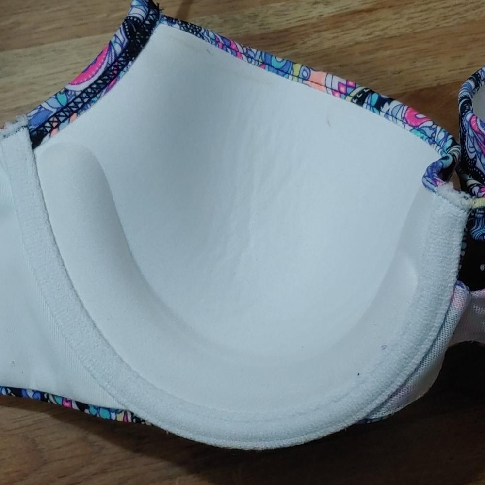 Victoria's Secret Paisley Bikini Top34C - Picture 6 of 11